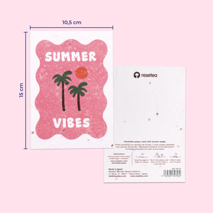Pack De 3 Postales Plantables – Summer Vibes Collection_1