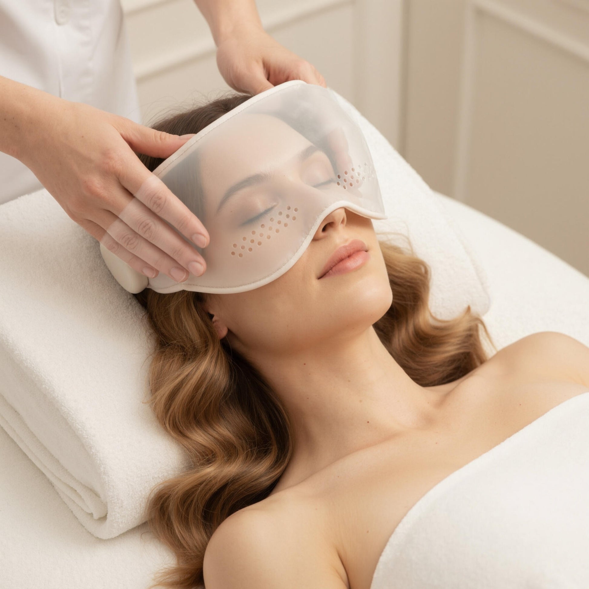 Pack De Relajación Cráneo Y Mirada – Masajeador Craneal 360° + Máscara Ocular Calefactable_4