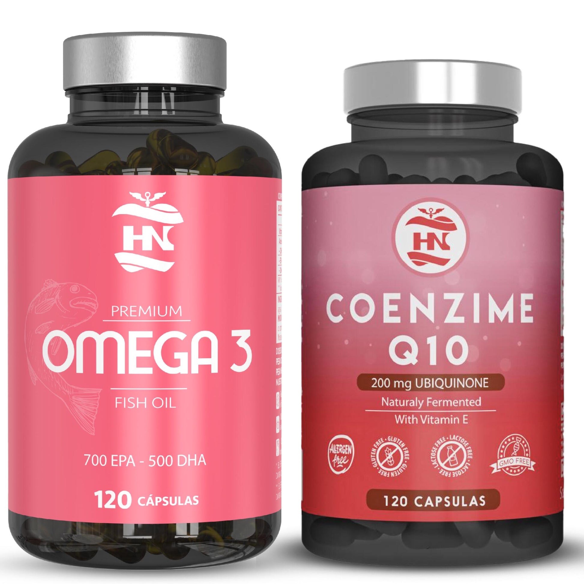 Pack Omega 3 - 120 Caps Y Coenzima Q10-120 Caps_0