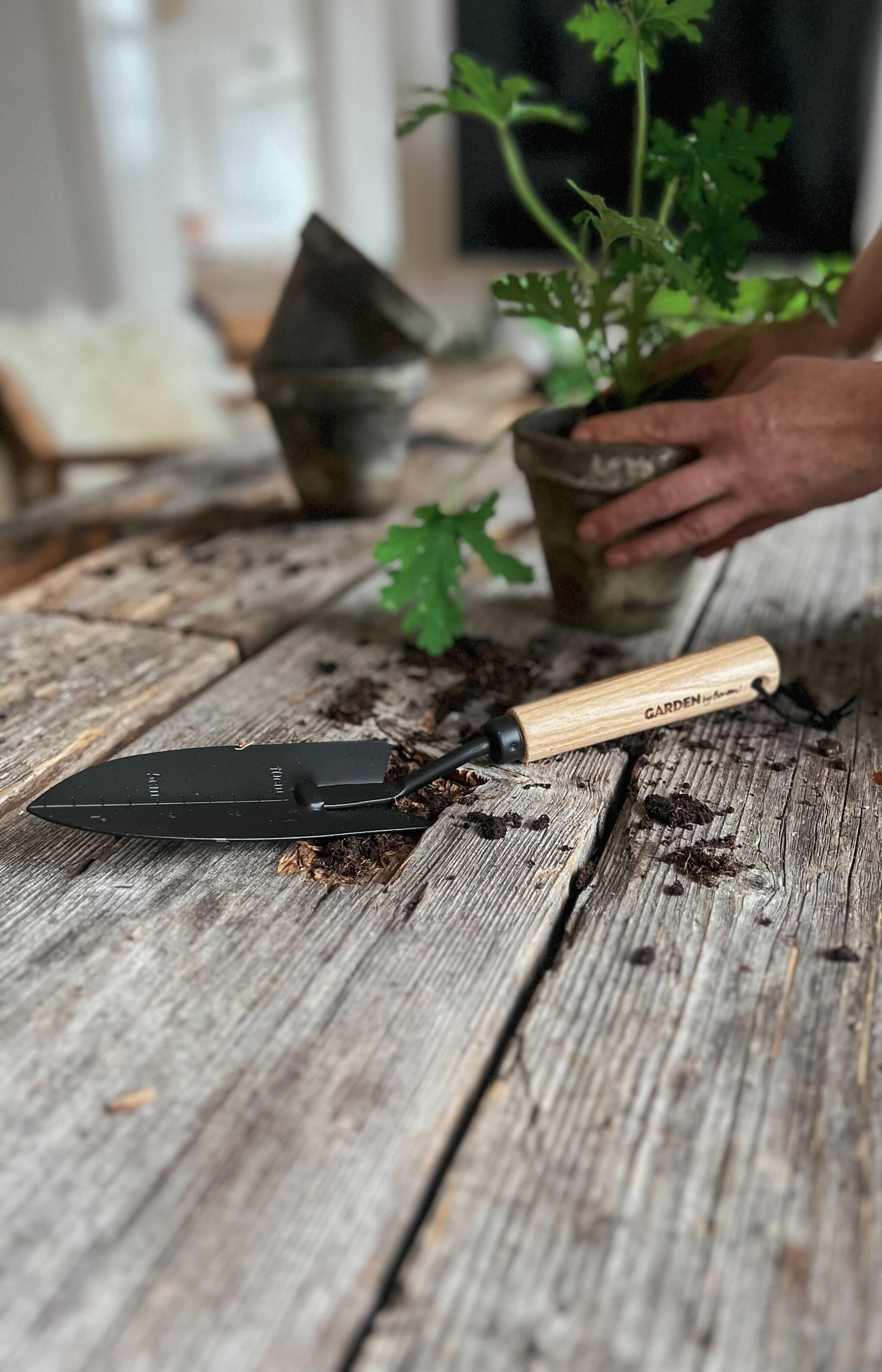 Pala De Mano - Fresno, Metal, Negro, 33 X 6 X 5 Cm_2