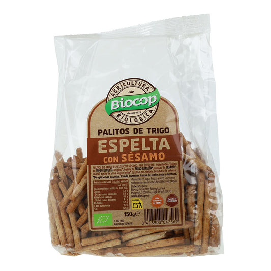 Palitos de Espelta e Sésamo Biocop 150 g