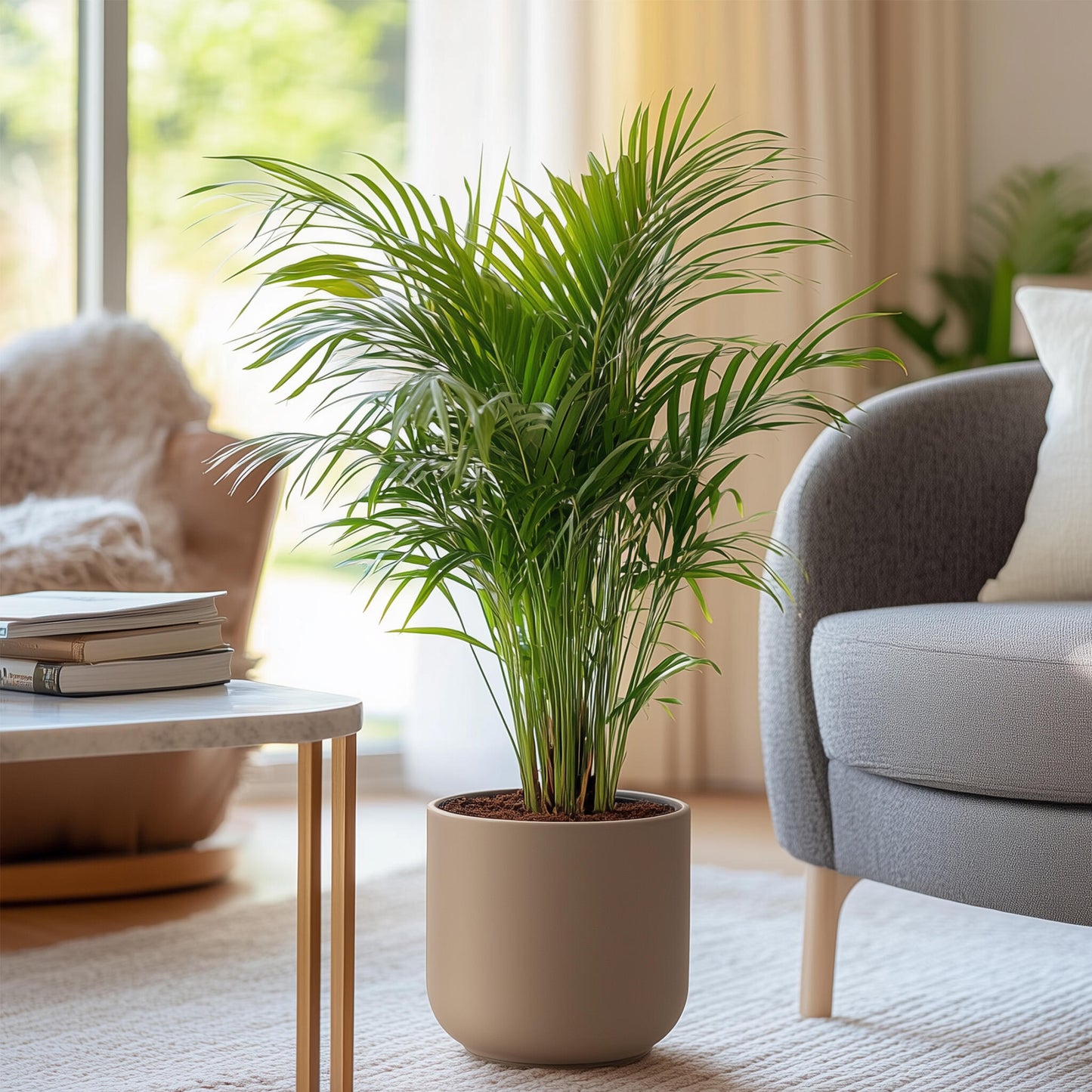 Palma Areca - 2 Pzs - Dypsis Lutescens - Altura 60-70cm - ⌀17cm_4