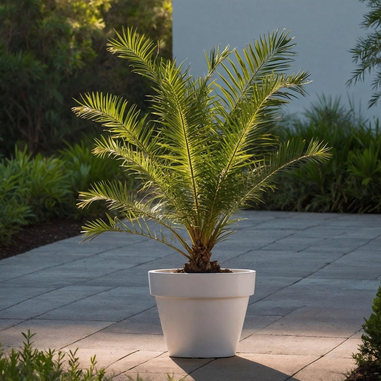 Palmera Canaria - 2 Pzs - Phoenix Canariensis - Altura 50-60cm - ⌀15cm_1