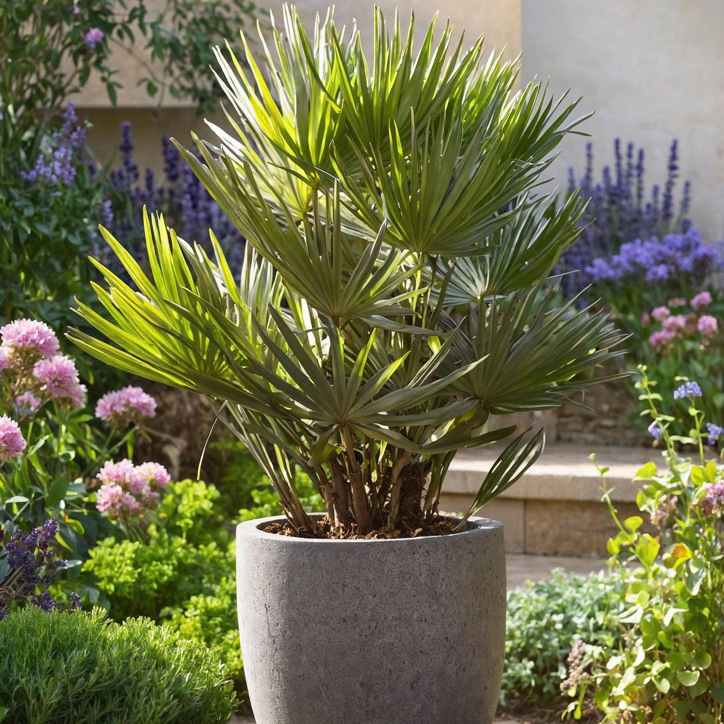 Palmito - Margallo - Chamaerops 'vulcano' - Altura 45-55cm - ⌀24cm_1