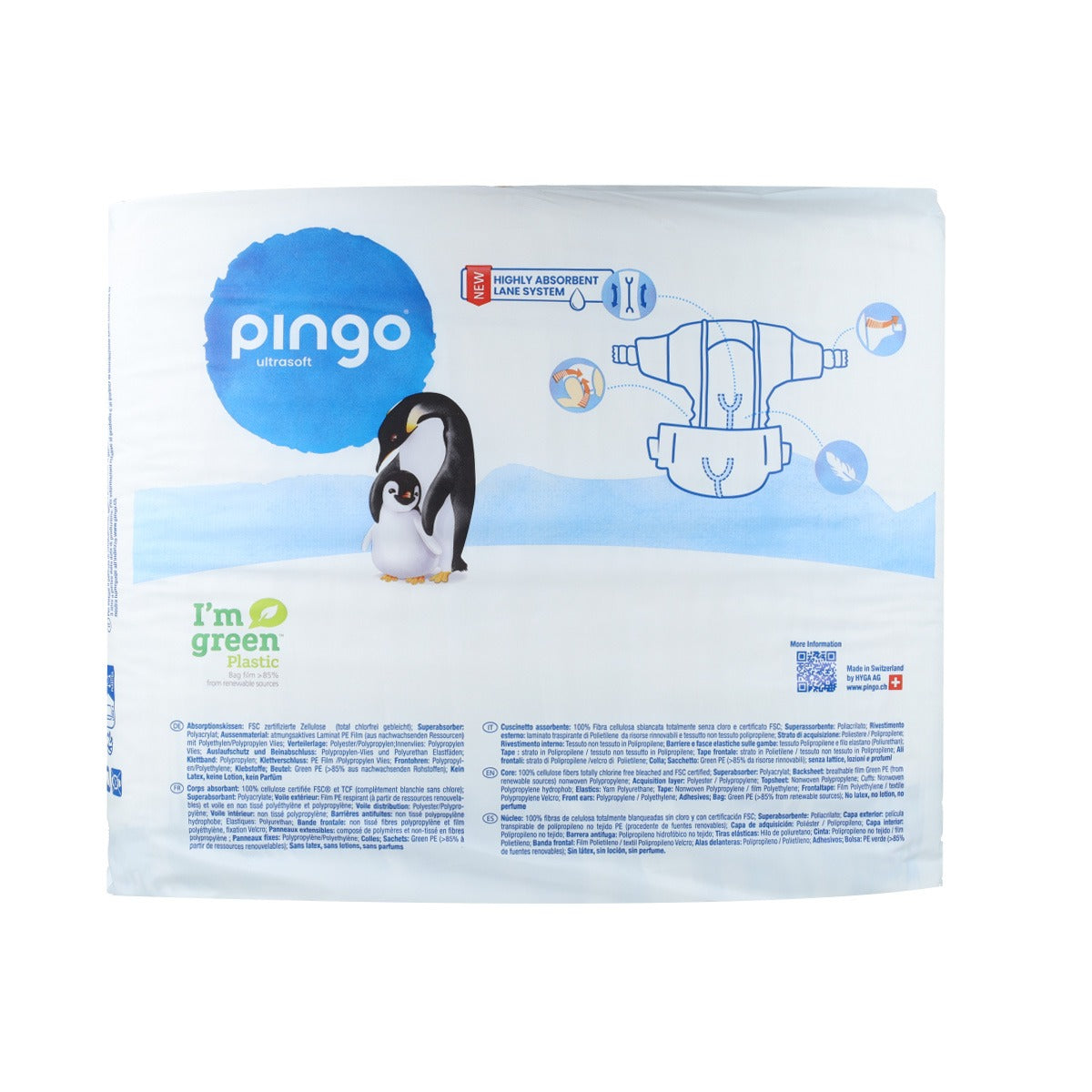 Pack Poupança Fraldas T5 (12-25kg) Pingo 288 Unidades