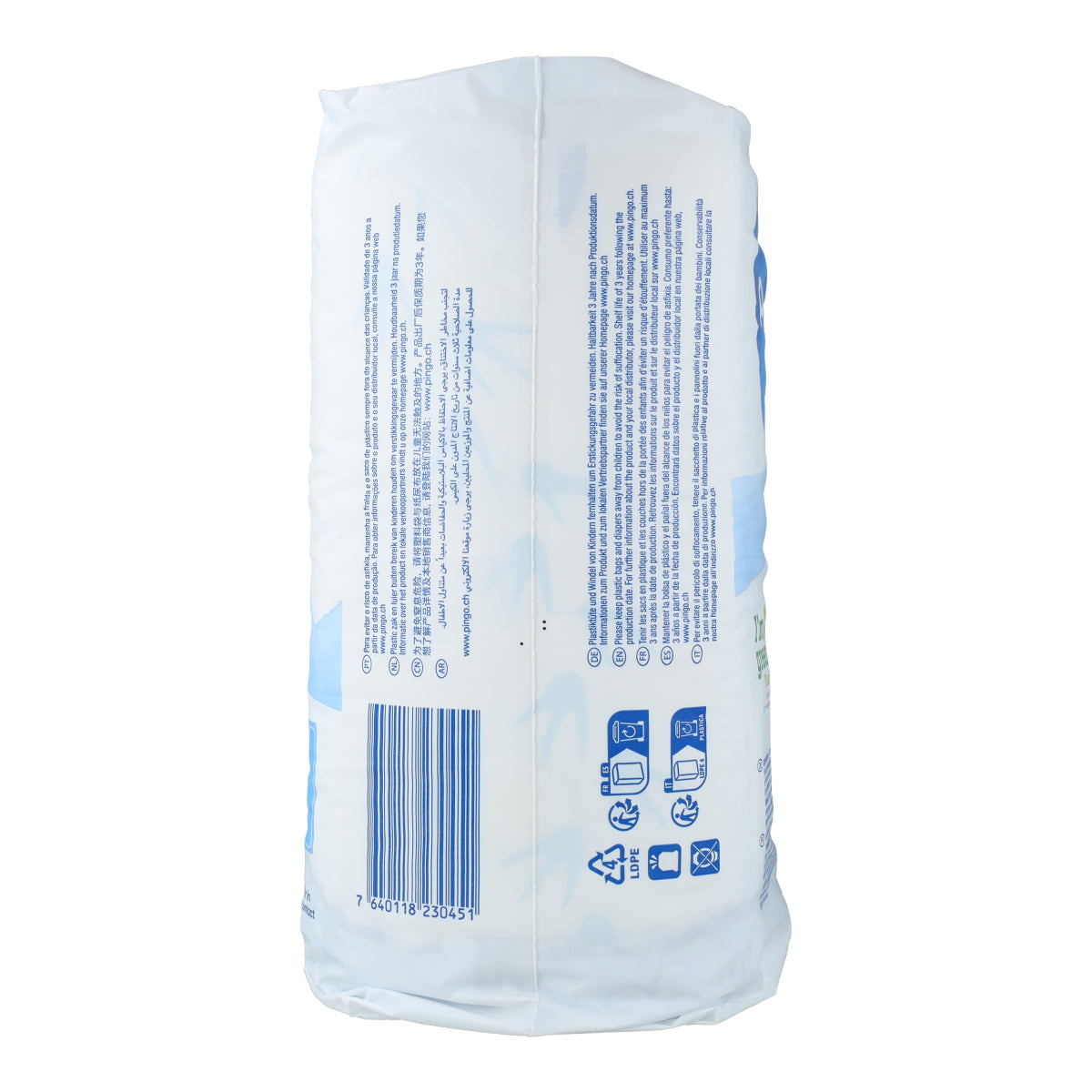 Pack Poupança Fraldas T5 (12-25kg) Pingo 288 Unidades