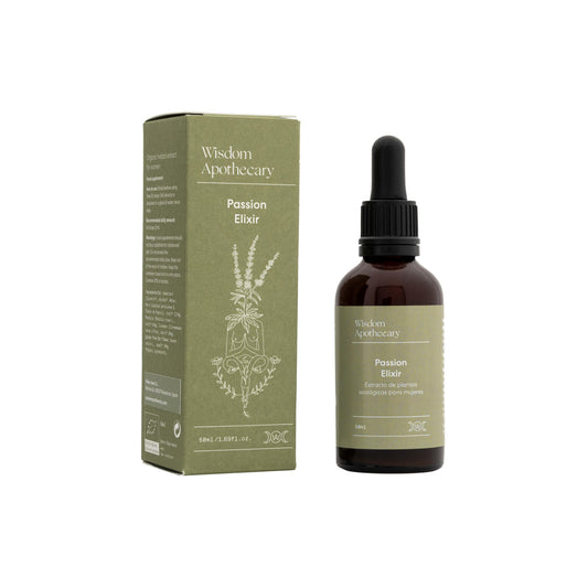 Passion Elixir 50ml: Tónico de plantas adaptógenas para el estrés, bajo rendimiento y falta de energía. Rhodiola, Maca, Avena Sativa y Canela._0