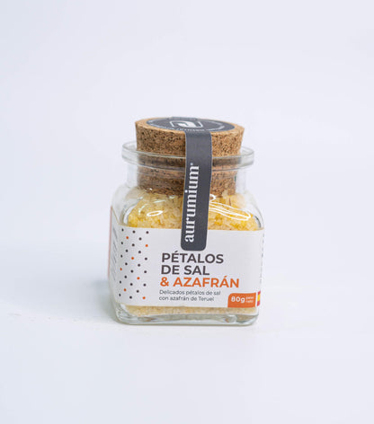 Pétalos De Sal De Manantial & Azafrán, Tarro 80g_0