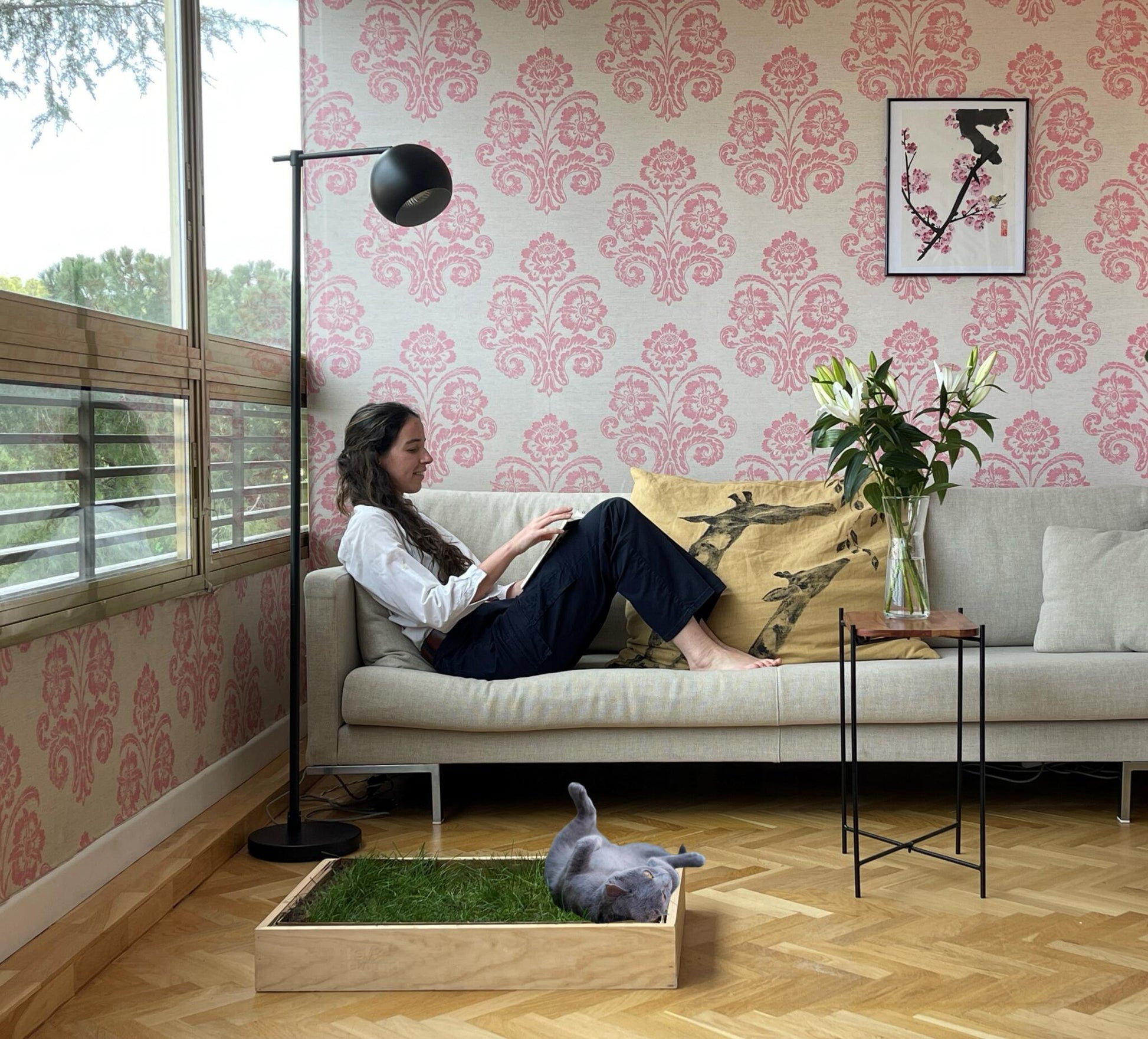 Petground, Cama Para Gatos, Caja De Madera, Accesorio, Mueble Xxl: 92 X 92 Cm_3
