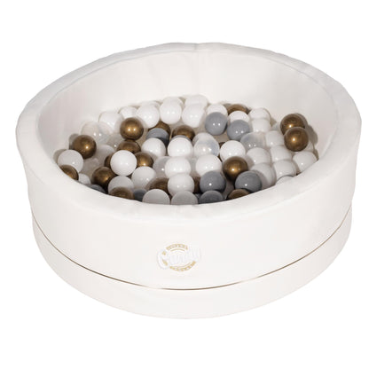 Piscina De Bolas Polipiel Candy Blanco_0