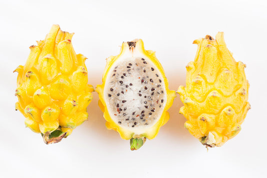 Pitahaya (pitaya) Amarilla Con Pulpa Blanca (4 Kg) Recién Recogidas De Nuestros Invernaderos, 14 Horas Antes De Ser Mandadas, Del Campo A Tu Mesa_0