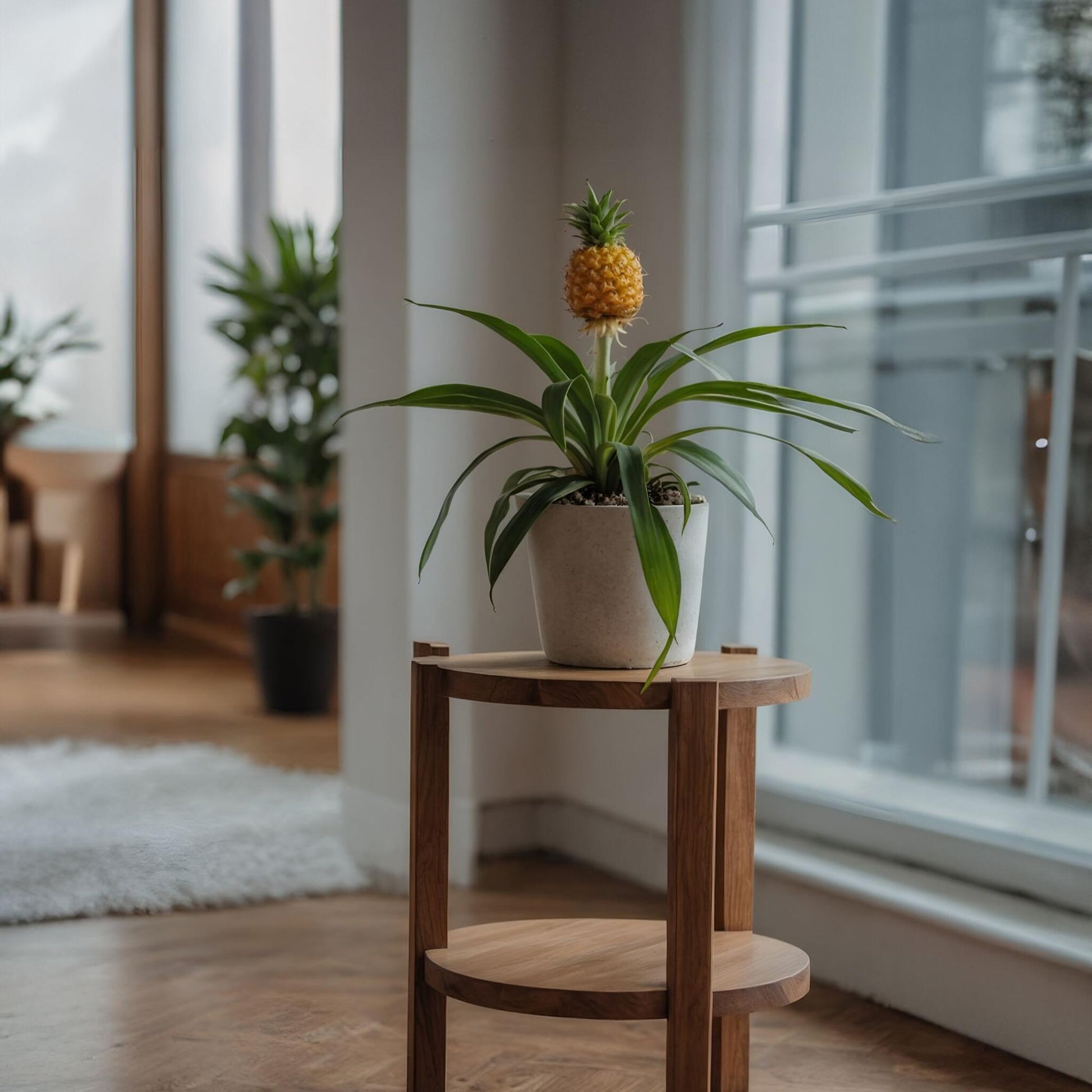 Planta De La Piña - Ananas Comosus 'mi Amigo' - Altura 35-45cm - ⌀12cm_4