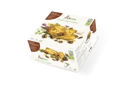 Pollo Ecológico Asado Al Horno Con Castañas Y Setas 1 kg_0