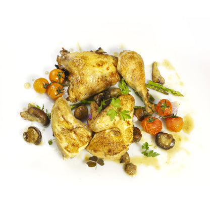 Pollo Ecológico Asado Al Horno Con Castañas Y Setas 1 kg_2