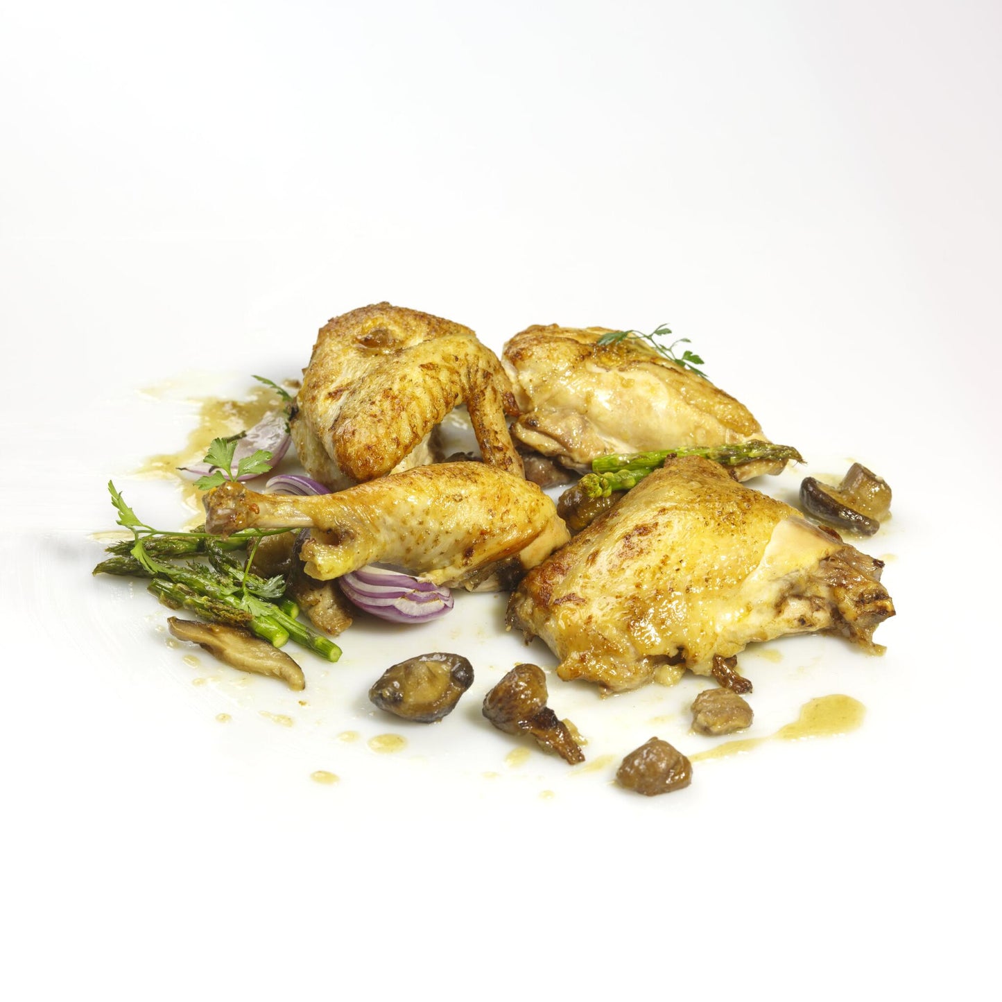 Pollo Ecológico Asado Al Horno Con Castañas Y Setas 1 kg_3