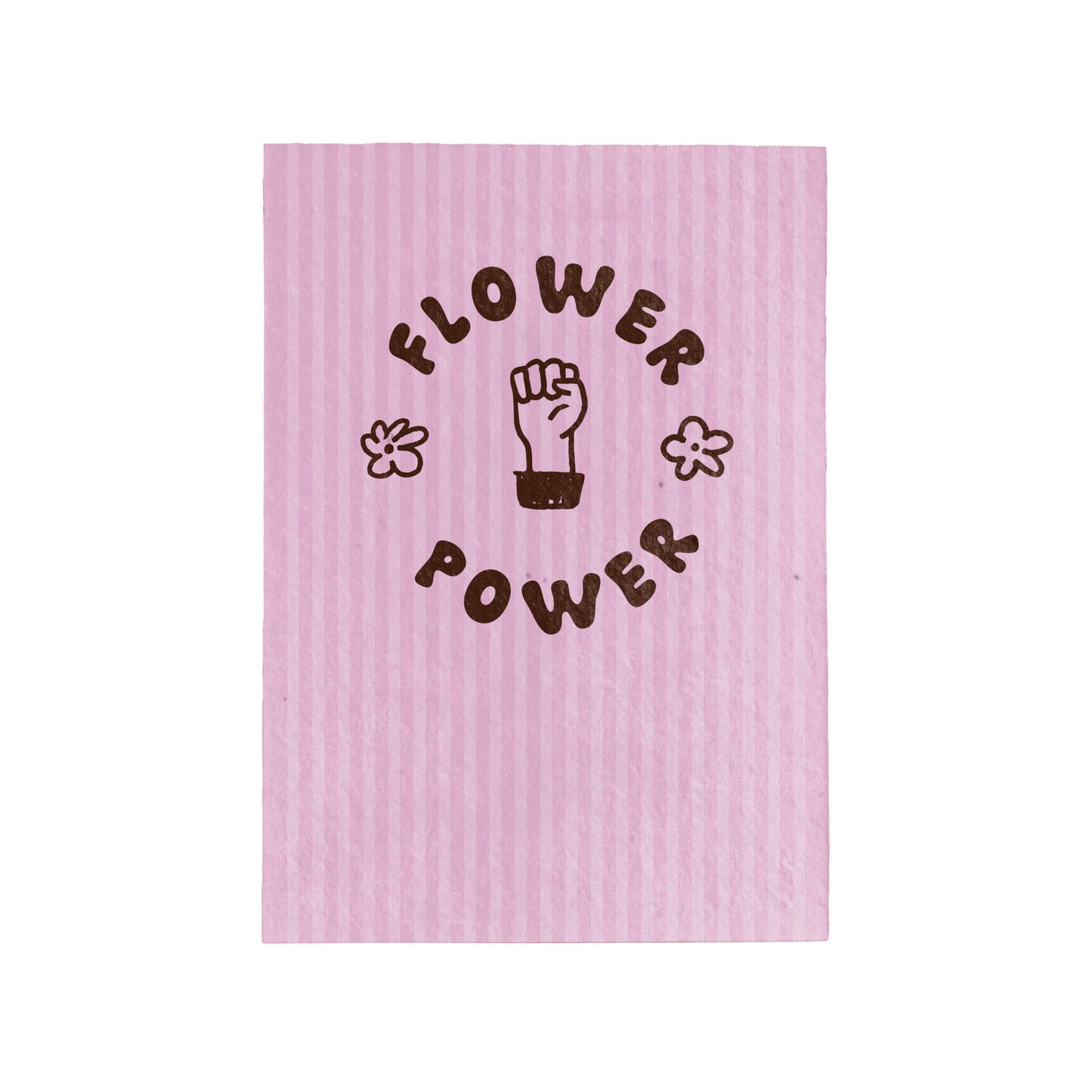 Postal Plantable Flower Power Con Semillas De Flores – Papel De Algodón Reciclado - Resetea_0