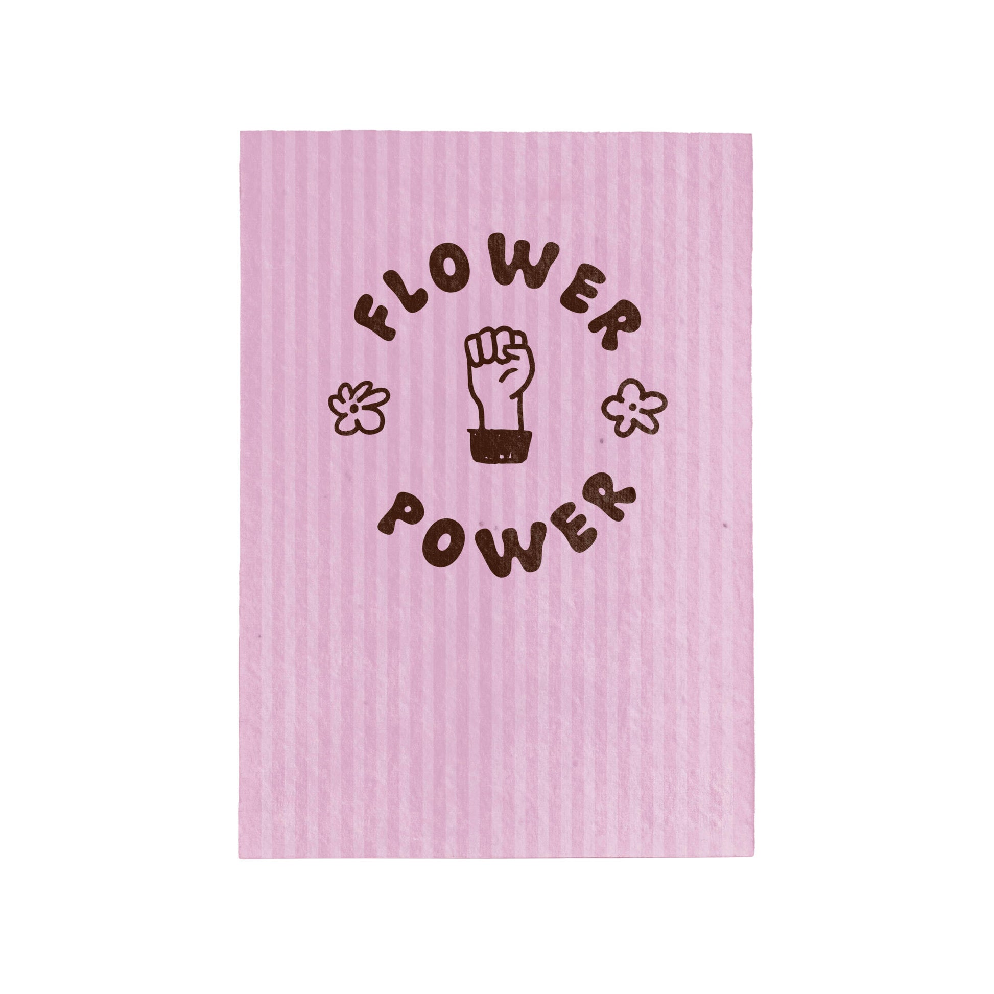 Postal Plantable Flower Power Con Semillas De Flores – Papel De Algodón Reciclado - Resetea_0