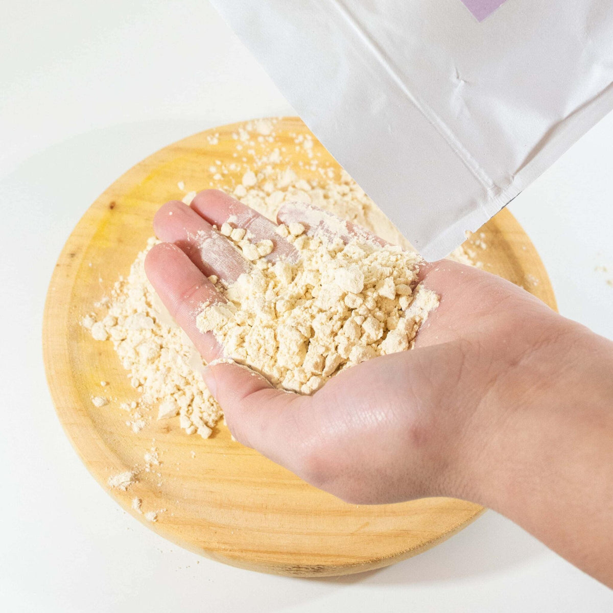 Proteína de guisante en polvo ecológica 80%, proteína vegetal vegana para batidos 150 g_3