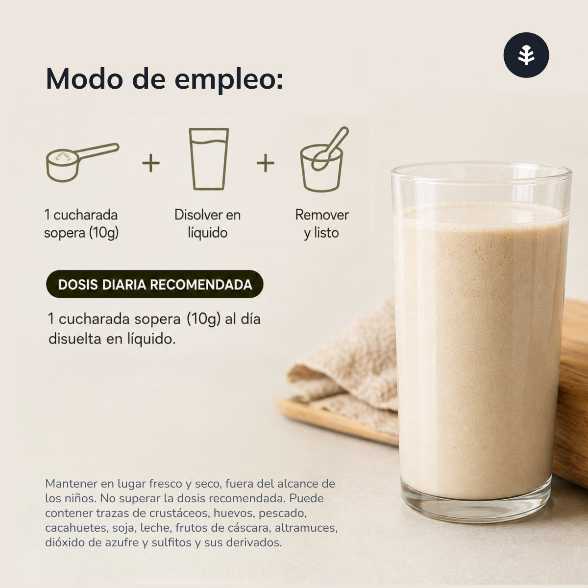 Proteína de caldo de huesos en polvo Planeta Huerto