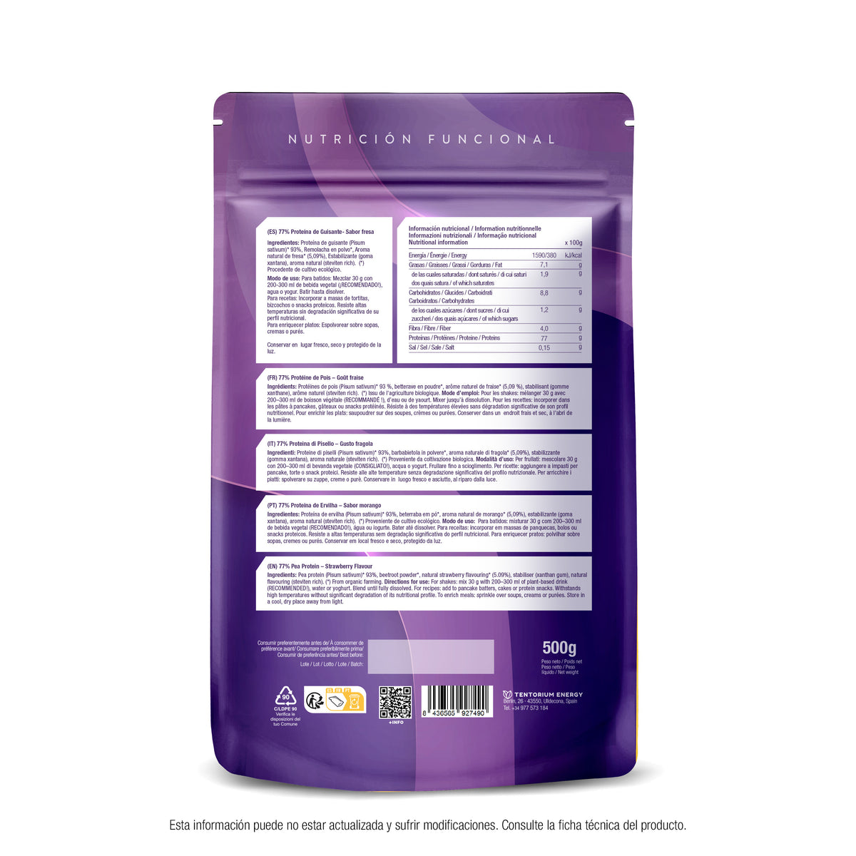 Aminopower eco banana Energy Feelings 500 g XL Pack