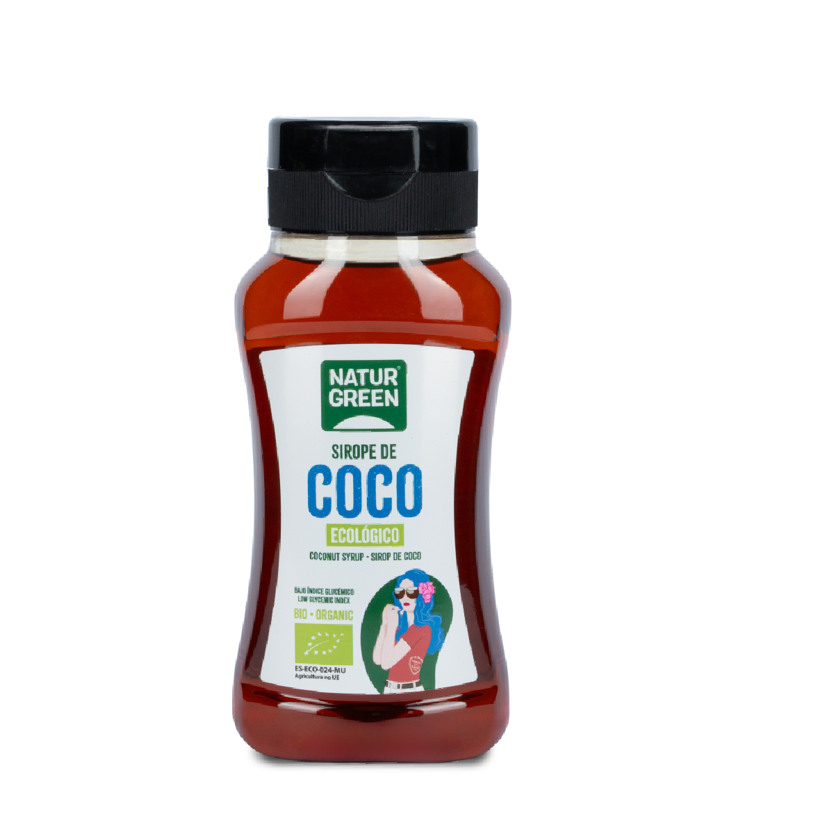 Xarope de coco biológico Naturgreen 255 ml / 350 g