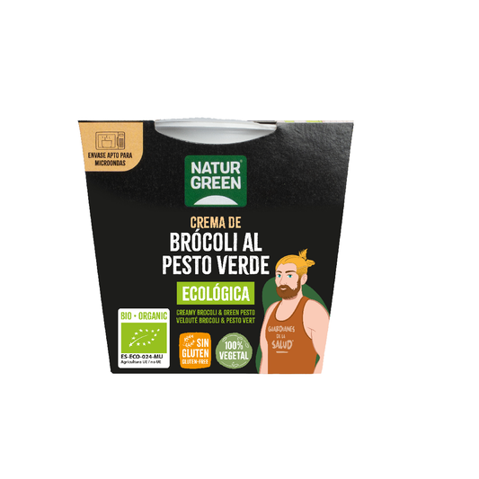 Creme de brócolos com pesto verde Naturgreen, 310 g