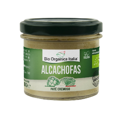 Patê de Alcachofra Biológico de Itália 100g