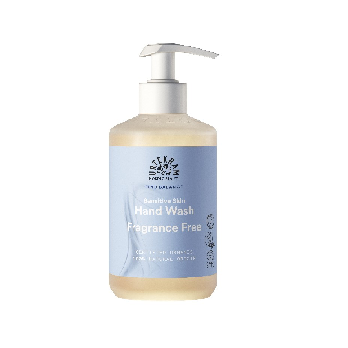 Sabonete de mãos sem fragrância Urtekram 300 ml