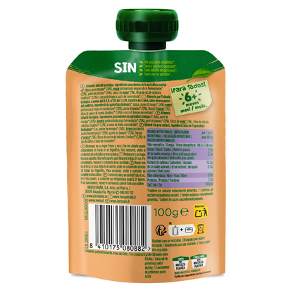 Nutri Flora Manga, Iogurte, Aveia e Banana Saqueta 100g - Hero Solo