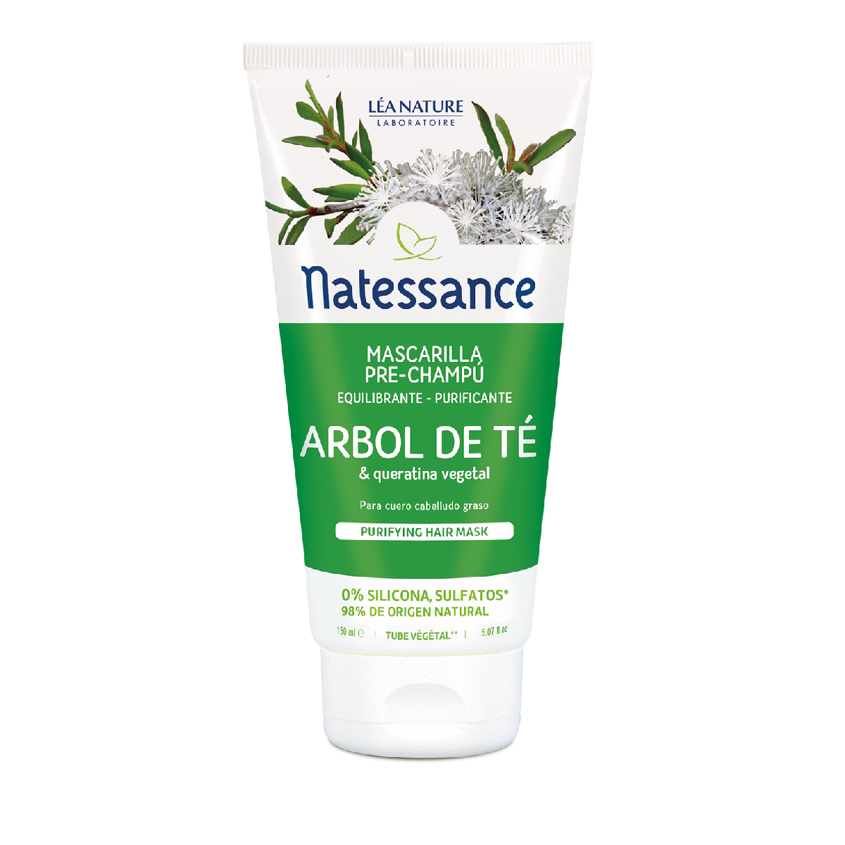 Máscara Pré-Xampu de Melaleuca Natessance 150 ml