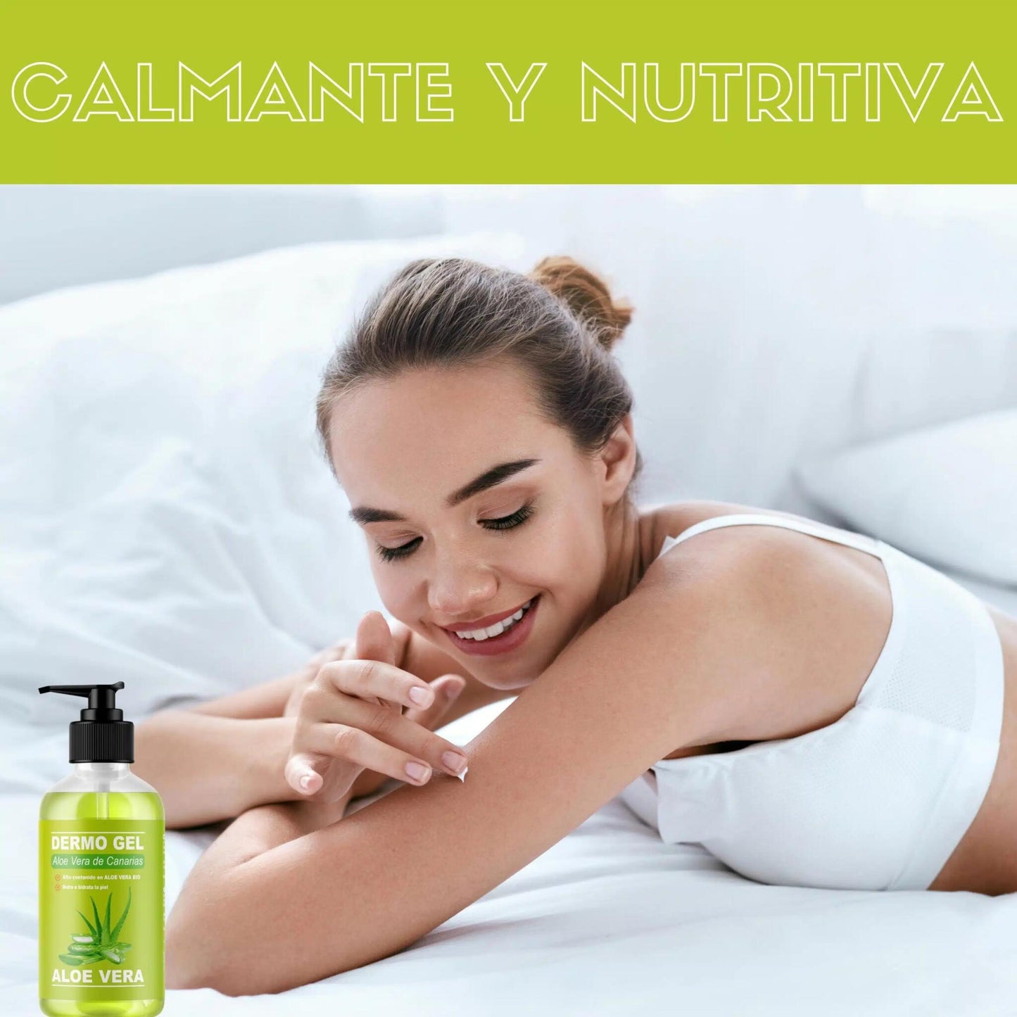 QKnatur - Dermo Gel Aloe Vera De Canarias Bio - Efecto Calmante, Nutre E Hidrata La Piel Para Cara Y Cuerpo - 250 Ml_4