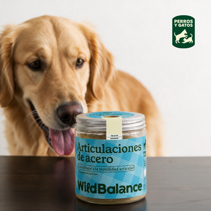 Suplemento Natural para Animais de Estimação Wild Balance 100g da Joints of Steel