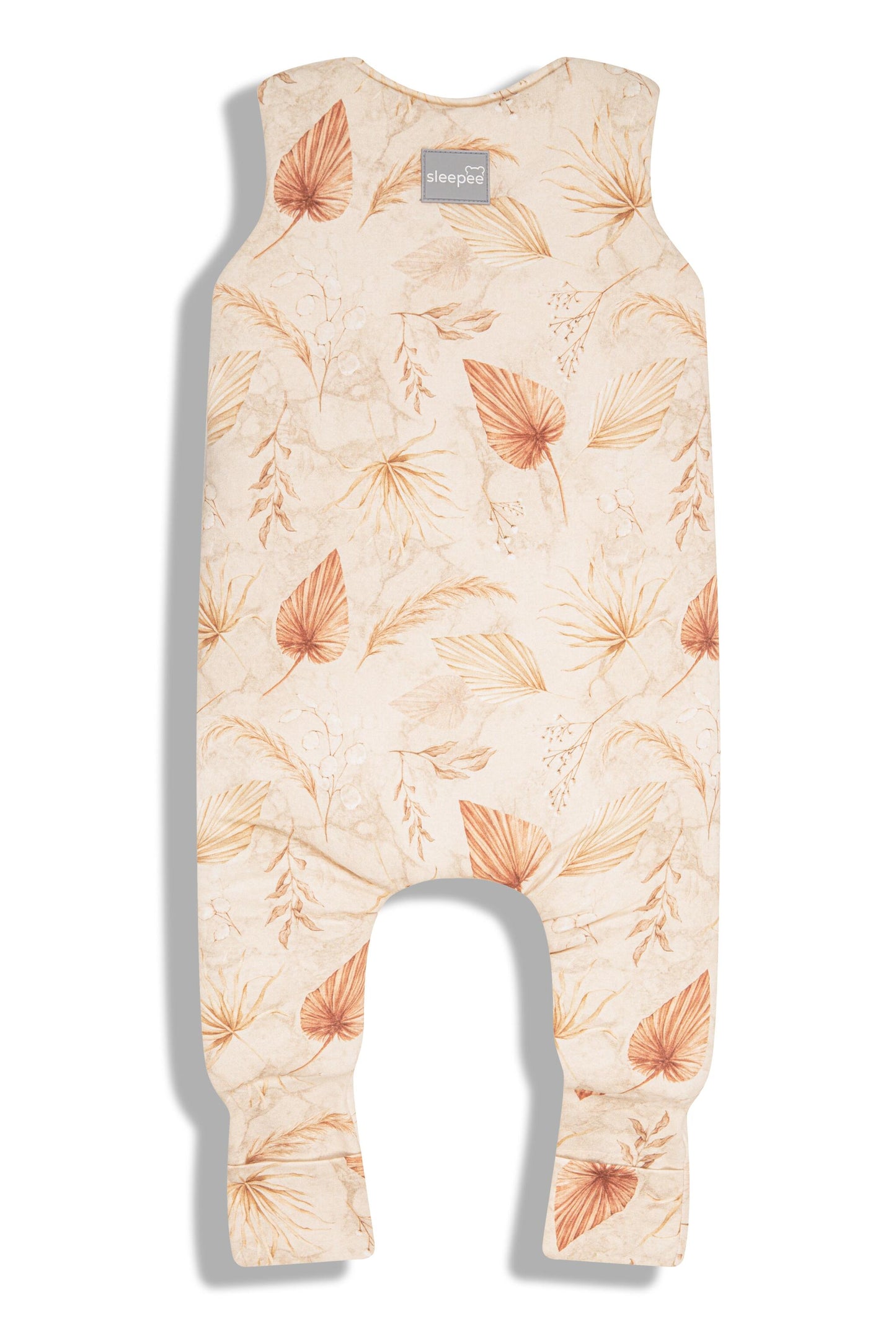 Saco De Dormir Con Pies Reversible T-xs Jersey Algodón Sand-botanic_2