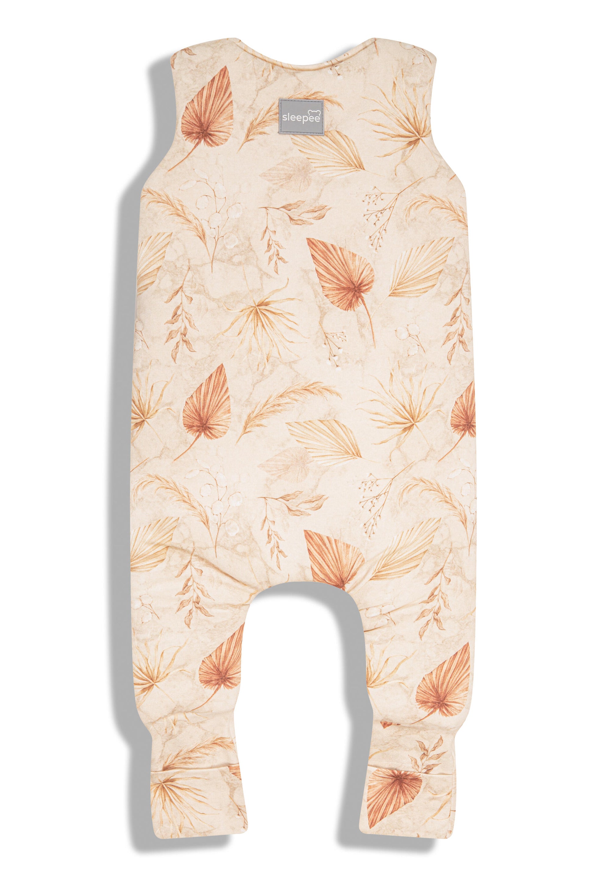 Saco De Dormir Con Pies Reversible T-xs Jersey Algodón Sand-botanic_2