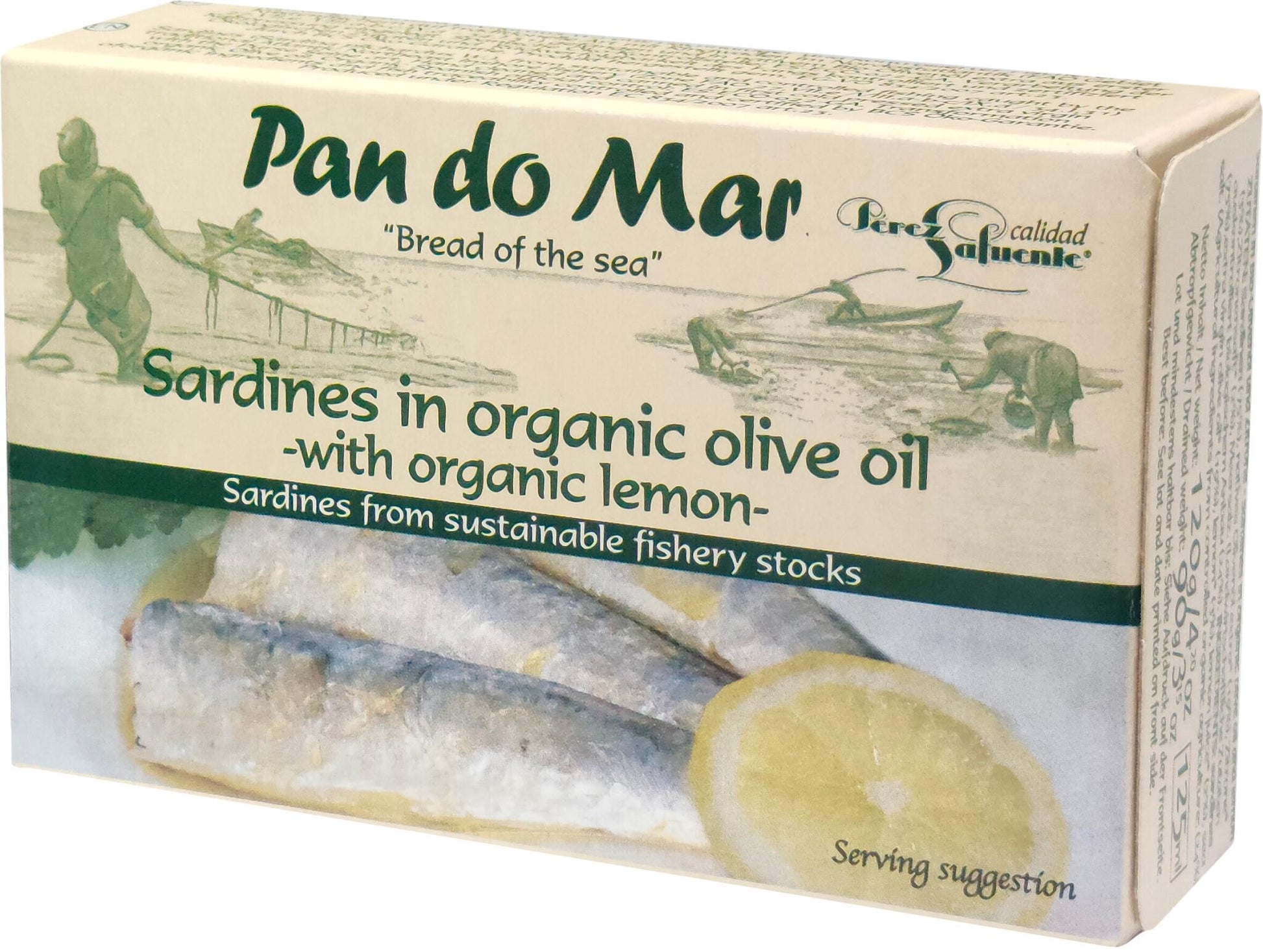 Sardinas En Aceite De Oliva Ecológico Y Limón - 120gr_0