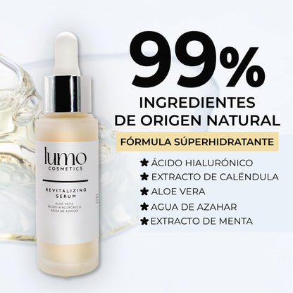 Sérum Facial Vegano Con Ácido Hialurónico 30 Ml - Hidratante Y Antiedad - Lumo Cosmetics_1