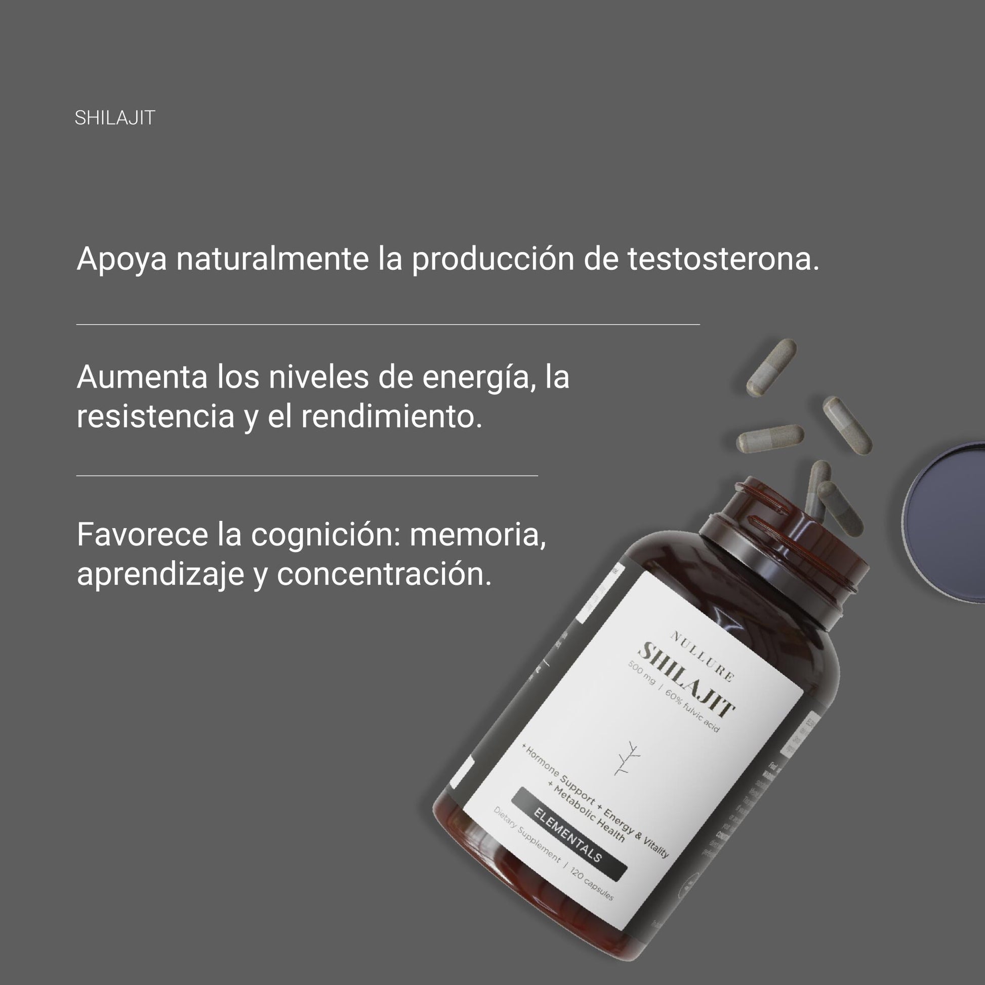 Shilajit puro del himalaya – 60% ácido fúlvico, recuperación, energía y antiinflamatorio (120 cápsulas)_1