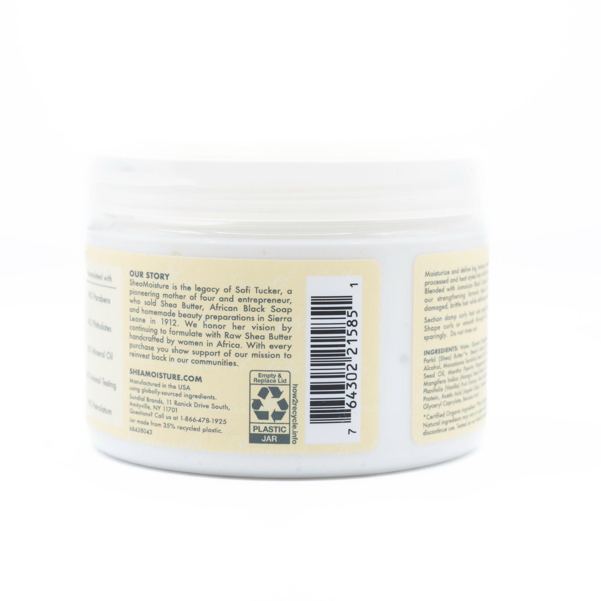 Smoothie Fortalecedor Aceite De Ricino Negro Jamaicano Shea Moisture 340g_1