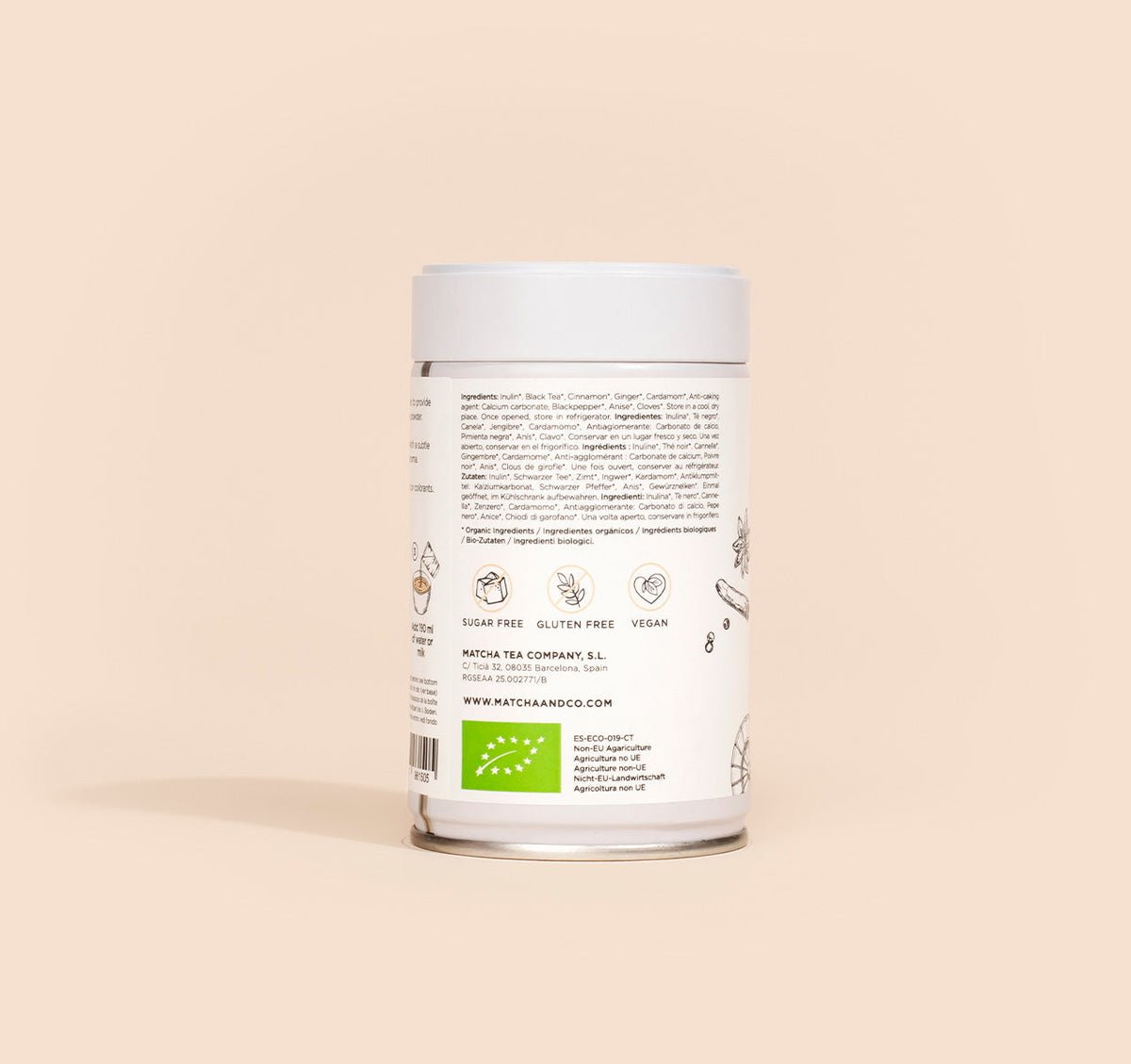 Té Spicy Chai ecológico Matcha & CO 100 g
