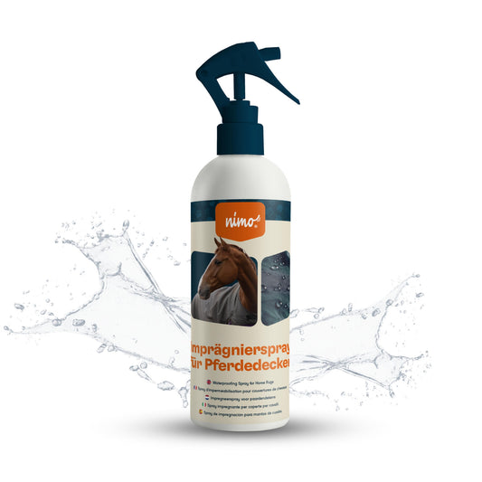 Spray Impermeabilizante Para Mantas De Caballo - Nimo - 500 Ml_0