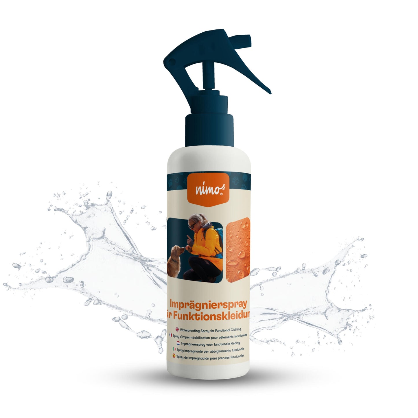 Spray Impermeabilizante Para Ropa Técnica - Nimo - 250 Ml_0