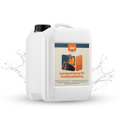 Spray Impermeabilizante Para Ropa Técnica - Nimo - 5 L_0