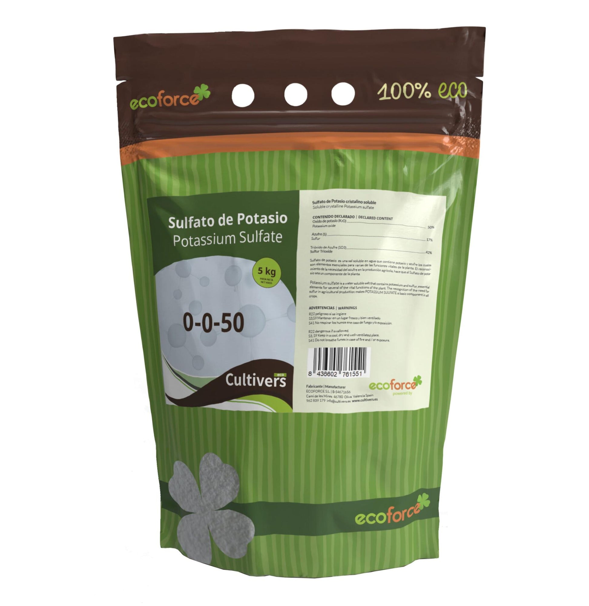Sulfato De Potasio Cultivers 1 Kg_1