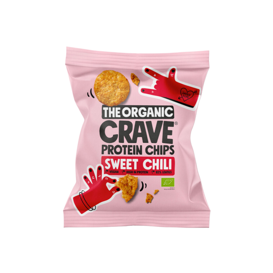Chips Proteicos de Lentejas Sweet Chili The Organic Crave 30gr