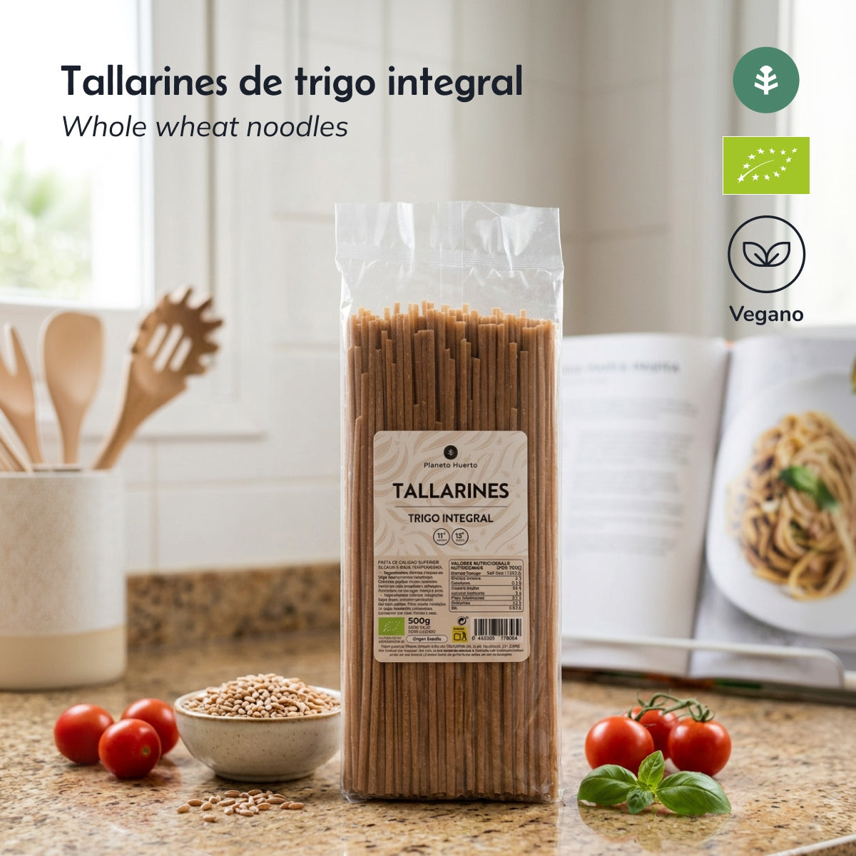 Massa integral ECO Planeta Huerto 500gr