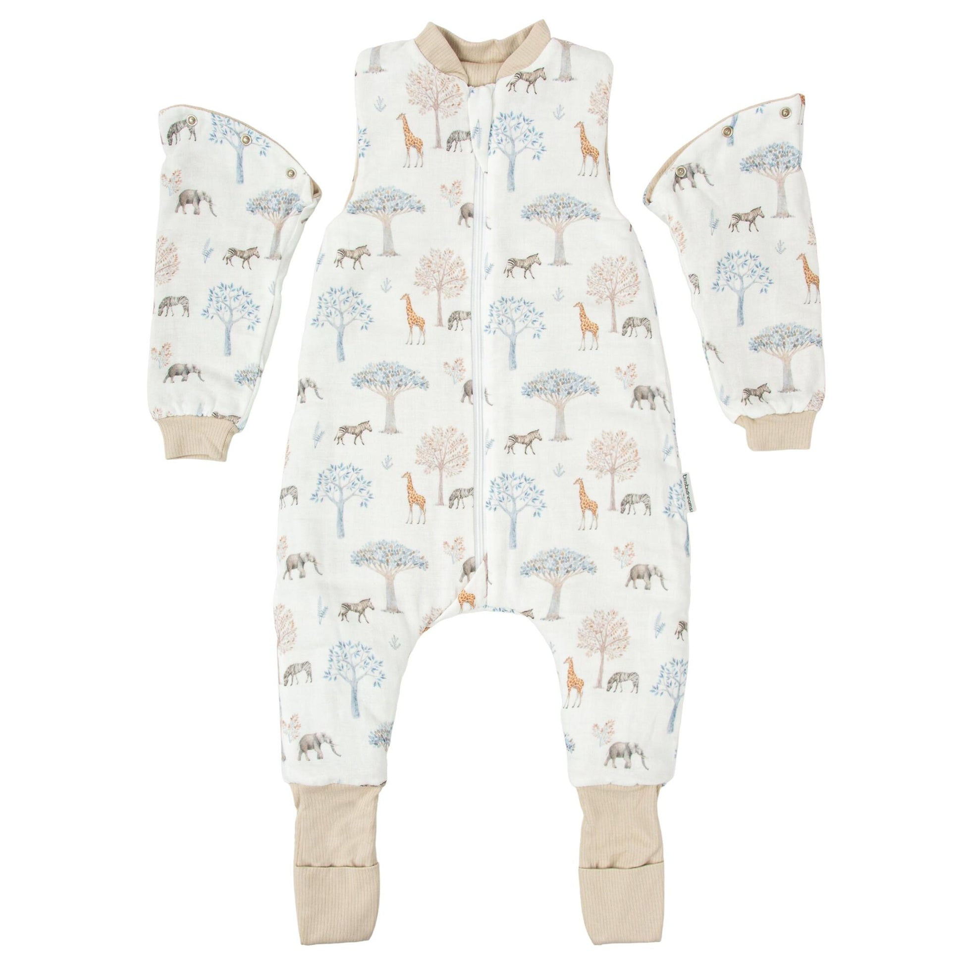 Tanzania Saco Pijama Con Pies Y Mangas Extraibles 75 Cm_1