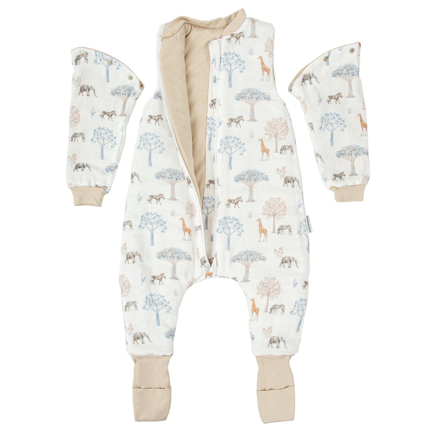 Tanzania Saco Pijama Con Pies Y Mangas Extraibles 75 Cm_3