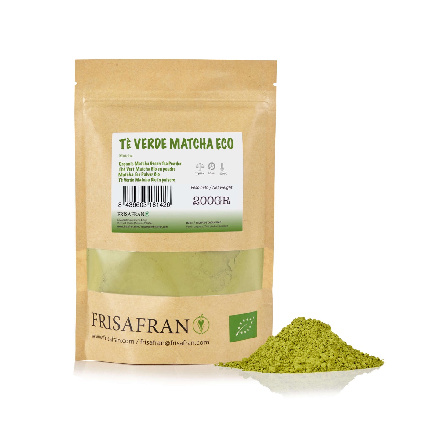 Té Verde Matcha - Calidad Y Sabor | Frisafran 100 G_1