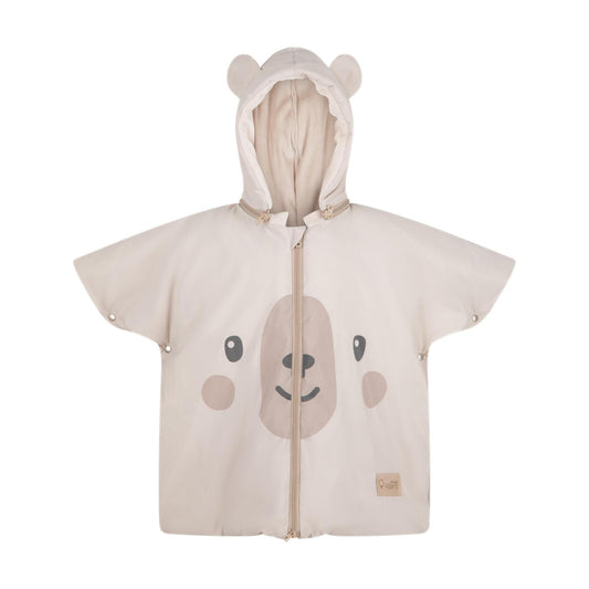 Teddy Bear Poncho Infantil Para Sillas De Coche Niños 1-4 Años Albero Mio_0