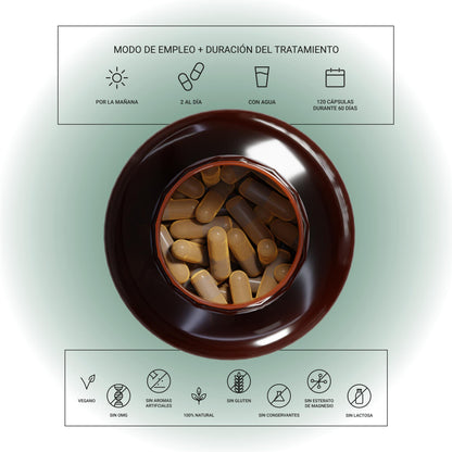 Termogénico quemagrasas – adelgazante natural con té verde, cúrcuma y resveratrol (120 cápsulas)_3